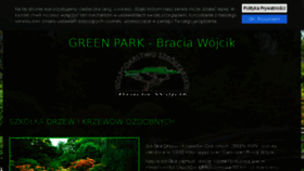 What Green-park.info.pl website looked like in 2018 (6 years ago)