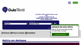What Guiatextil.com website looked like in 2018 (6 years ago)