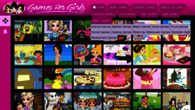 What Gamesforgirls.net website looked like in 2018 (6 years ago)