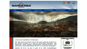 What Guanguiltagua.com website looked like in 2018 (5 years ago)