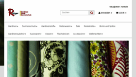 What Gardinen-rheine.de website looked like in 2018 (6 years ago)
