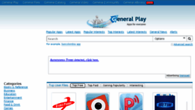 What General-play.com website looked like in 2018 (6 years ago)