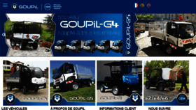 What Goupil-industrie.eu website looked like in 2018 (5 years ago)