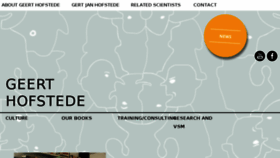 What Geert-hofstede.com website looked like in 2018 (6 years ago)