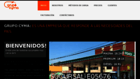 What Grupocyma.com.mx website looked like in 2018 (6 years ago)
