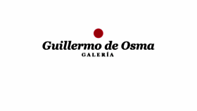 What Guillermodeosma.com website looked like in 2018 (6 years ago)