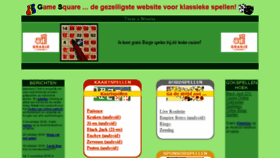What Gamesquare.nl website looked like in 2018 (5 years ago)