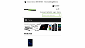 What Gadgetxchange.co.uk website looked like in 2018 (6 years ago)