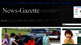 What Gcnewsgazette.com website looked like in 2018 (5 years ago)