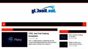 What Gl3nnx.net website looked like in 2018 (5 years ago)