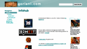 What Gorlani.com website looked like in 2018 (5 years ago)