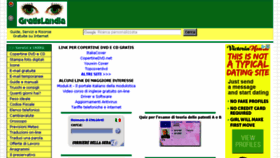 What Gratislandia.net website looked like in 2018 (5 years ago)