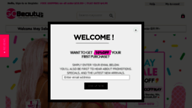 What Gobeautyny.com website looked like in 2018 (5 years ago)