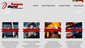 What Gammadigital.hu website looked like in 2018 (7 years ago)