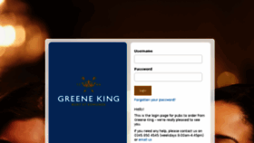 What Greenekingorders.co.uk website looked like in 2018 (7 years ago)