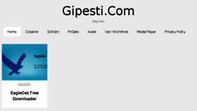 What Gipesti.com website looked like in 2018 (6 years ago)