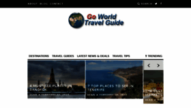 What Goworldtravelguide.com website looked like in 2018 (6 years ago)