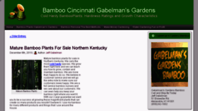 What Gabelmansgardens.com website looked like in 2018 (5 years ago)