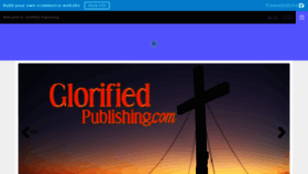 What Glorifiedpublishing.com website looked like in 2018 (6 years ago)