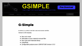 What Gsimple.eu website looked like in 2018 (5 years ago)