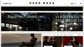 What Group.hugoboss.com website looked like in 2018 (6 years ago)