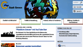 What Greven.net website looked like in 2018 (6 years ago)