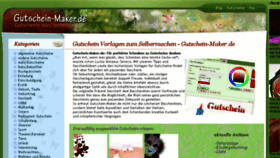 What Gutschein-maker.de website looked like in 2018 (5 years ago)