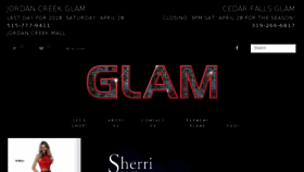 What Glampromstores.com website looked like in 2018 (5 years ago)