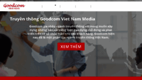 What Goodcomvietnam.com website looked like in 2018 (6 years ago)