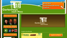 What Gartenhaus-nach-mass.de website looked like in 2018 (6 years ago)