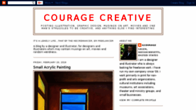 What Georgecouragecreative.blogspot.com website looked like in 2018 (6 years ago)