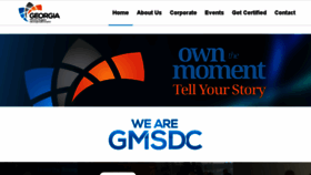 What Gmsdc.org website looked like in 2018 (5 years ago)