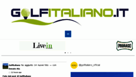 What Golfitaliano.it website looked like in 2018 (5 years ago)