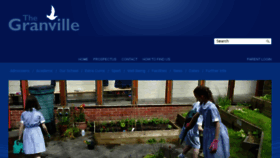 What Granvilleschool.org website looked like in 2018 (5 years ago)