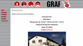 What Graf-rolladen.de website looked like in 2018 (5 years ago)