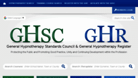 What Ghsc.co.uk website looked like in 2018 (5 years ago)