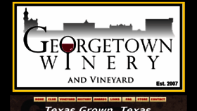 What Georgetownwinery.com website looked like in 2018 (5 years ago)