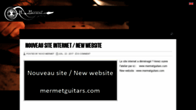 What Guitare-luthier.fr website looked like in 2018 (5 years ago)