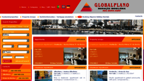 What Globalplano.com website looked like in 2018 (5 years ago)