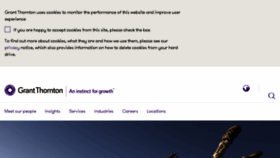 What Grantthornton.co.nz website looked like in 2018 (7 years ago)