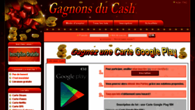 What Gagnons-du-cash.fr website looked like in 2018 (6 years ago)