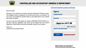 What Gogpayslip.com website looked like in 2018 (5 years ago)
