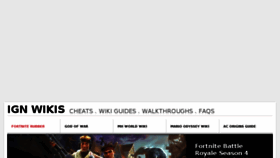 What Gamesages.com website looked like in 2018 (5 years ago)