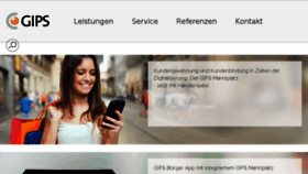 What Gipsprojekt.de website looked like in 2018 (5 years ago)