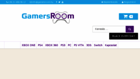 What Gamersroom.hu website looked like in 2018 (5 years ago)
