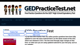What Gedpracticetest.net website looked like in 2018 (5 years ago)