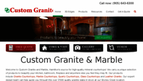 What Gogranite.ca website looked like in 2018 (5 years ago)