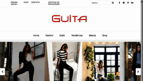 What Guitamoda.com website looked like in 2018 (5 years ago)