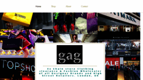 What Gaguk.co.uk website looked like in 2018 (5 years ago)