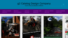 What G2catalogdesign.com website looked like in 2018 (5 years ago)